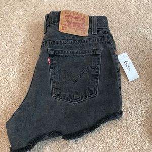 LEVIS cut off shorts from ARITZIA